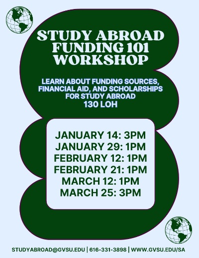 Study Abroad Funding 101 Workshop